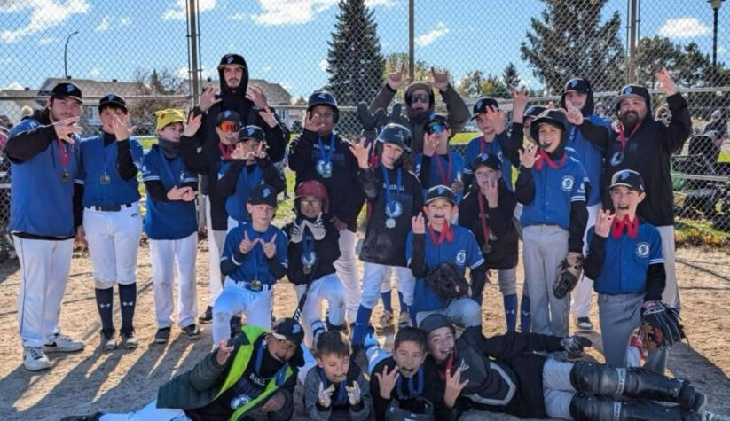 Baseball d&#39;automne